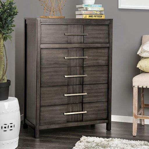 Berenice Gray Chest - Visions in Furniture (La Mirada, CA)