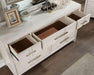 Berenice Dresser White, Gray, & Espresso - Visions in Furniture (La Mirada, CA)