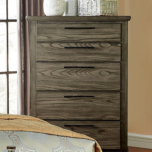 Berenice Chest Gray, White, & Espresso - Visions in Furniture (La Mirada, CA)
