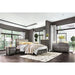 Berenice Espresso Night Stand White, Gray, & Espresso - Visions in Furniture (La Mirada, CA)