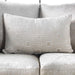 Benigno Love Seat Silver & Gray - Visions in Furniture (La Mirada, CA)