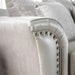 Benigno Love Seat Silver & Gray - Visions in Furniture (La Mirada, CA)