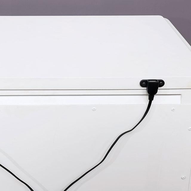 BELVA Night Stand w/ USB Outlet - Visions in Furniture (La Mirada, CA)