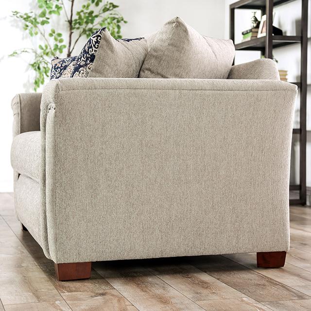 BELSIZE Sofa, Beige/Navy - Visions in Furniture (La Mirada, CA)