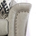 BELSIZE Loveseat Grey, Beige, & Choclate - Visions in Furniture (La Mirada, CA)
