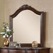 Bellefonte Brown Cherry Mirror - Visions in Furniture (La Mirada, CA)