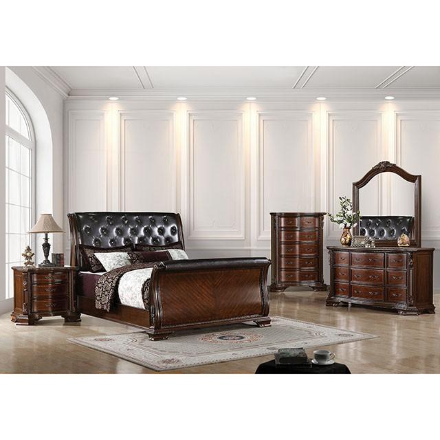 Bellefonte Brown Cherry Mirror - Visions in Furniture (La Mirada, CA)