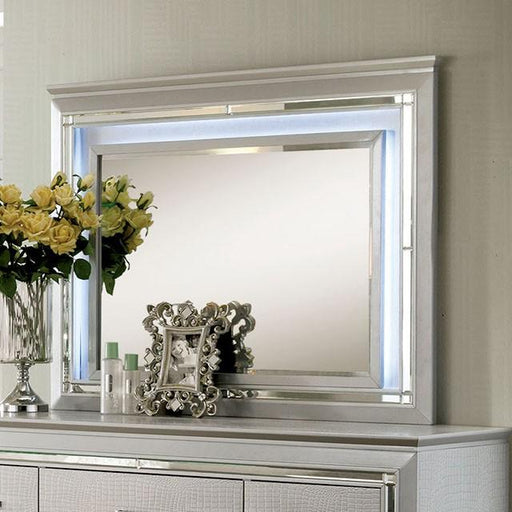 BELLANOVA Silver Mirror - Visions in Furniture (La Mirada, CA)