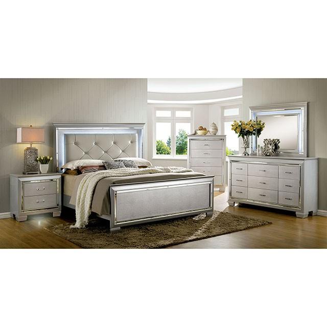 BELLANOVA Silver Dresser - Visions in Furniture (La Mirada, CA)