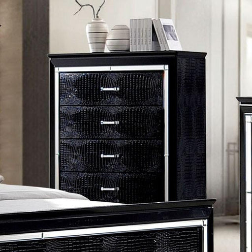 BELLANOVA Black Chest - Visions in Furniture (La Mirada, CA)
