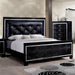 BELLANOVA Black Cal.King, E.King, & Queen Bed - Visions in Furniture (La Mirada, CA)