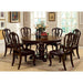 Bellagio Brown Cherry Round Dining Table - Visions in Furniture (La Mirada, CA)