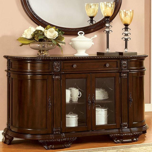 Bellagio Brown Cherry Server - Visions in Furniture (La Mirada, CA)