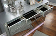 BELLADONNA Dresser w/ LED, Silver - Visions in Furniture (La Mirada, CA)