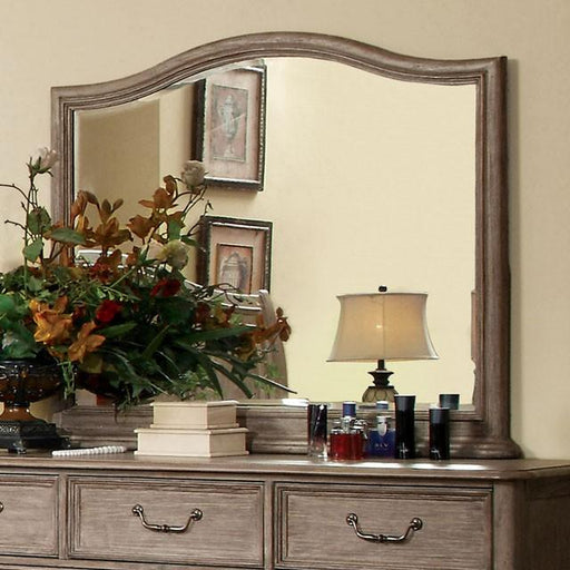 BELGRADE I Rustic Natural Tone Mirror - Visions in Furniture (La Mirada, CA)