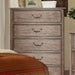 BELGRADE I Rustic Natural Tone Chest - Visions in Furniture (La Mirada, CA)