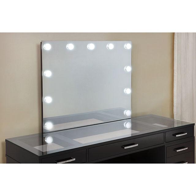 VALENTINA Vanity Set, Gray - Visions in Furniture (La Mirada, CA)