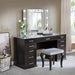 VALENTINA Vanity Set, Gray - Visions in Furniture (La Mirada, CA)