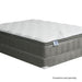 STORMIN White/Gray 13" Euro Pillow Top Mattress, E.King - Visions in Furniture (La Mirada, CA)
