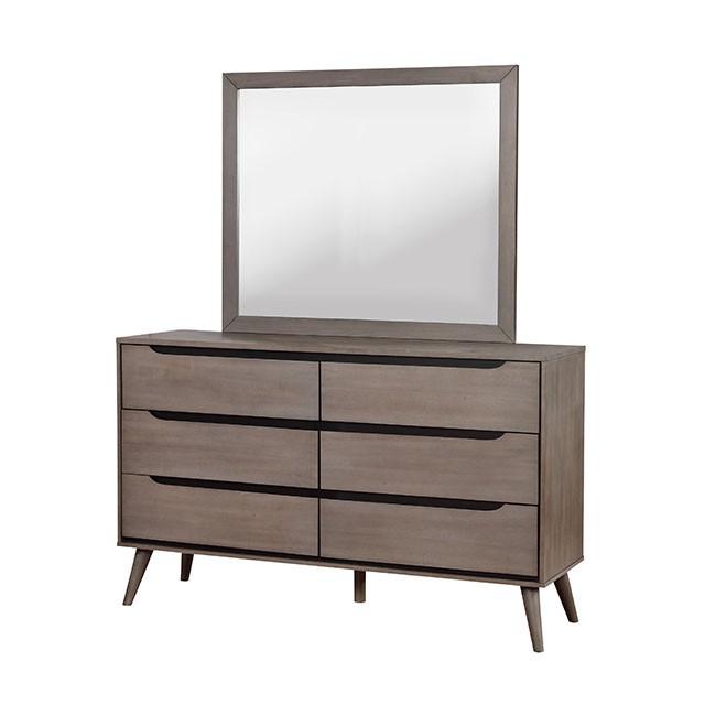 Lennart Gray Dresser - Visions in Furniture (La Mirada, CA)