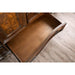 Menodora Brown Cherry Cal.King, E.King, Queen Bed - Visions in Furniture (La Mirada, CA)