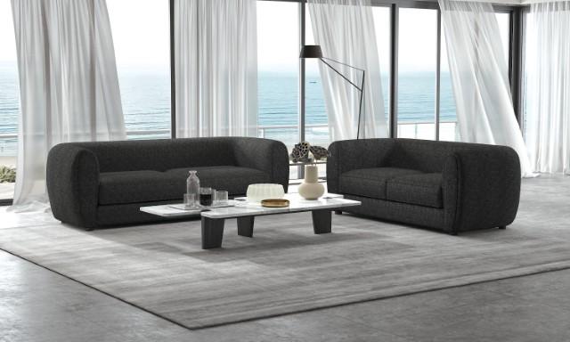 VERDAL Loveseat, Black - Visions in Furniture (La Mirada, CA)