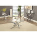 LAILA Chrome End Table - Visions in Furniture (La Mirada, CA)