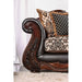 JAMAEL Brown/Espresso Sofa - Visions in Furniture (La Mirada, CA)