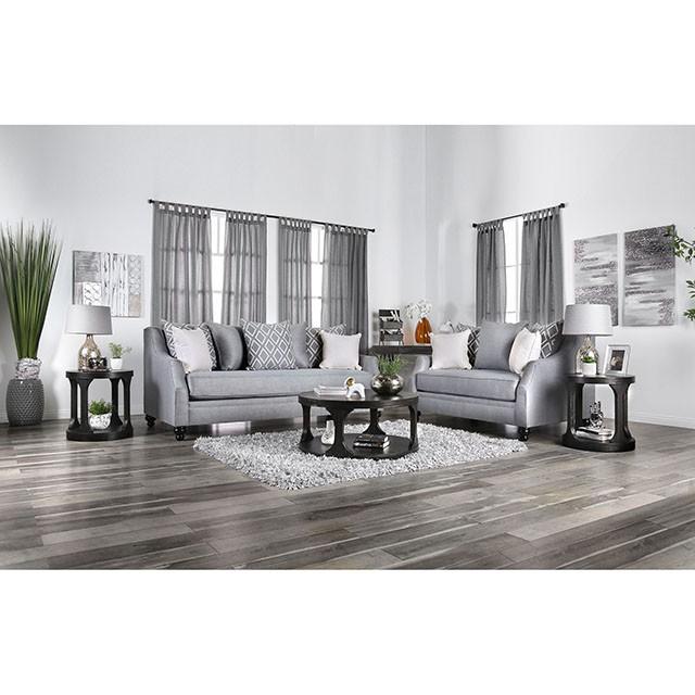 Nefyn Gray Sofa - Visions in Furniture (La Mirada, CA)