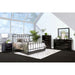RIANA Antique Black Metal E.King, Full, Queen, & Twin Bed - Visions in Furniture (La Mirada, CA)