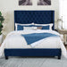 Ryleigh Bed Black, Grey, & Navy - Visions in Furniture (La Mirada, CA)