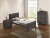 Griffin 4 Pc Twin Bedroom Set - Visions in Furniture (La Mirada, CA)