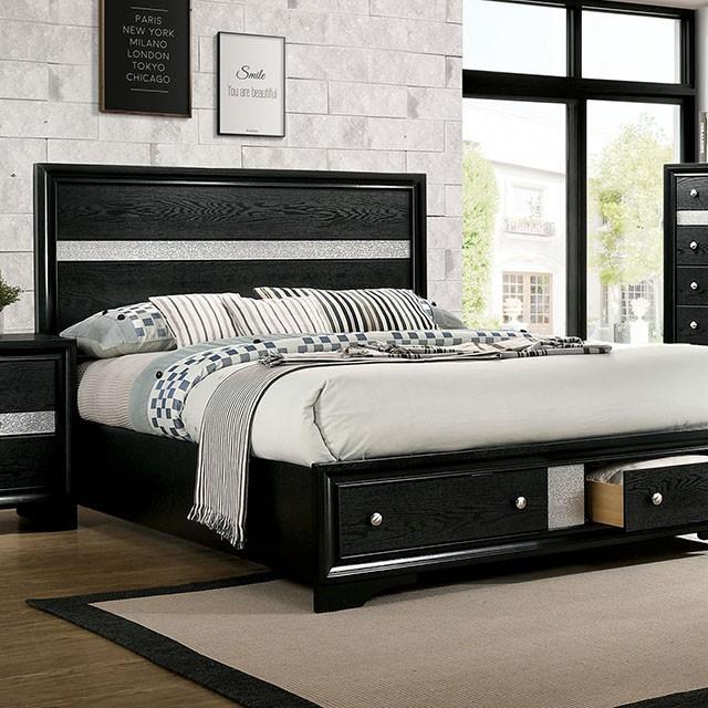 Chrissy 4 Piece & 5 Piece Queen Bedroom Set - Visions in Furniture (La Mirada, CA)