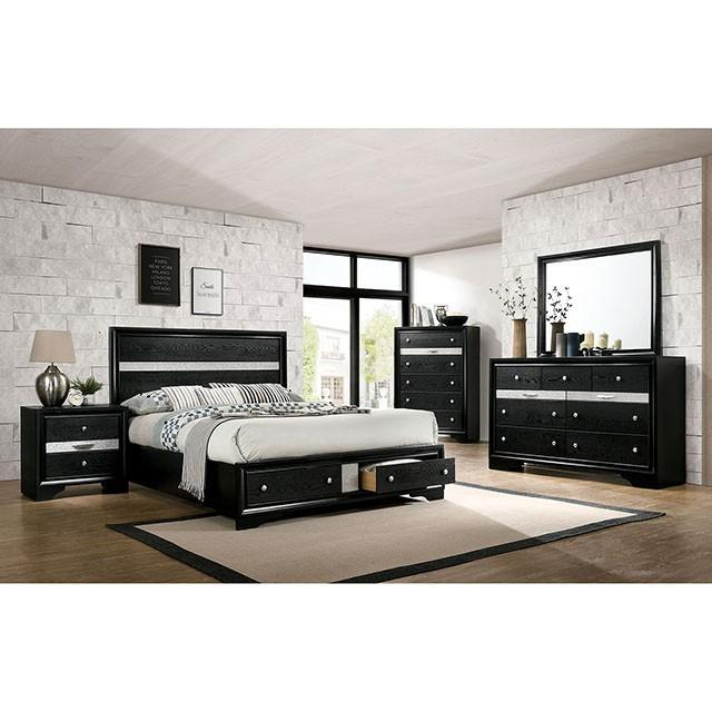 Chrissy 4 Piece & 5 Piece Queen Bedroom Set - Visions in Furniture (La Mirada, CA)