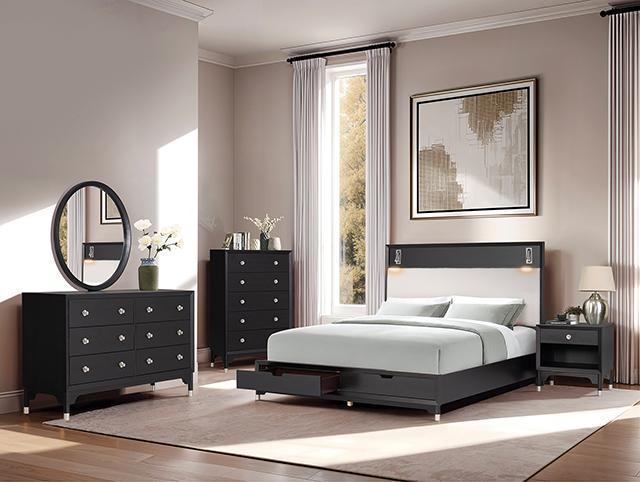 Torrance 4 & 5 Piece Queen Bedroom Set - Visions in Furniture (La Mirada, CA)