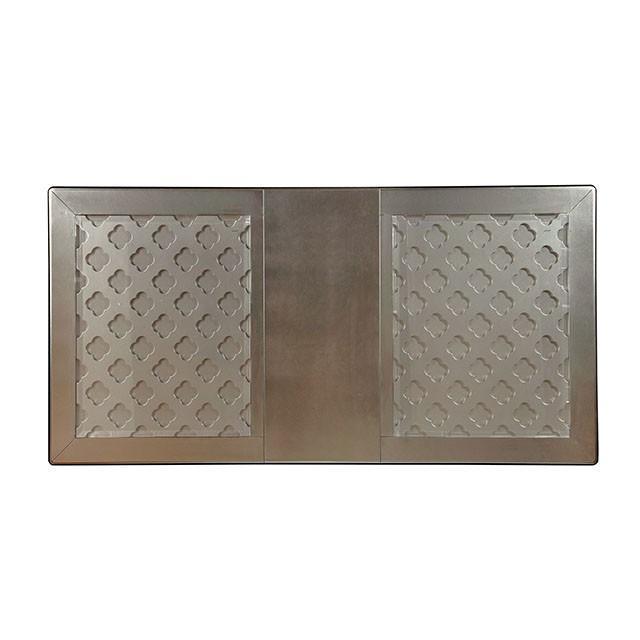 Amina Champagne Dining Table - Visions in Furniture (La Mirada, CA)