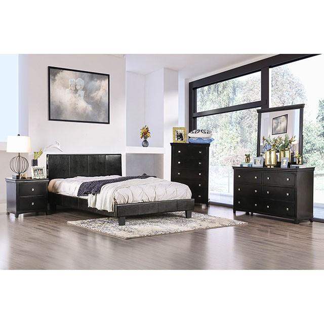 Evans E.King Bed - Visions in Furniture (La Mirada, CA)