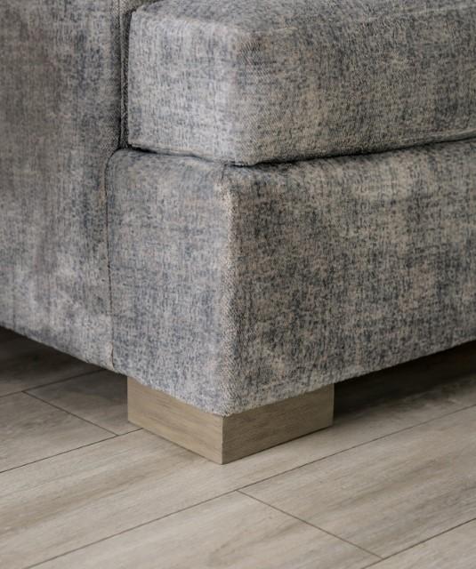 LEYTONSTONE Loveseat, Gray - Visions in Furniture (La Mirada, CA)