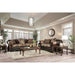 Newdale Brown/Gold Sofa - Visions in Furniture (La Mirada, CA)