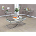 SUNDANCE Chrome Sofa Table, Chrome - Visions in Furniture (La Mirada, CA)