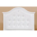 OLIVIA White Full & Twin Bed - Visions in Furniture (La Mirada, CA)
