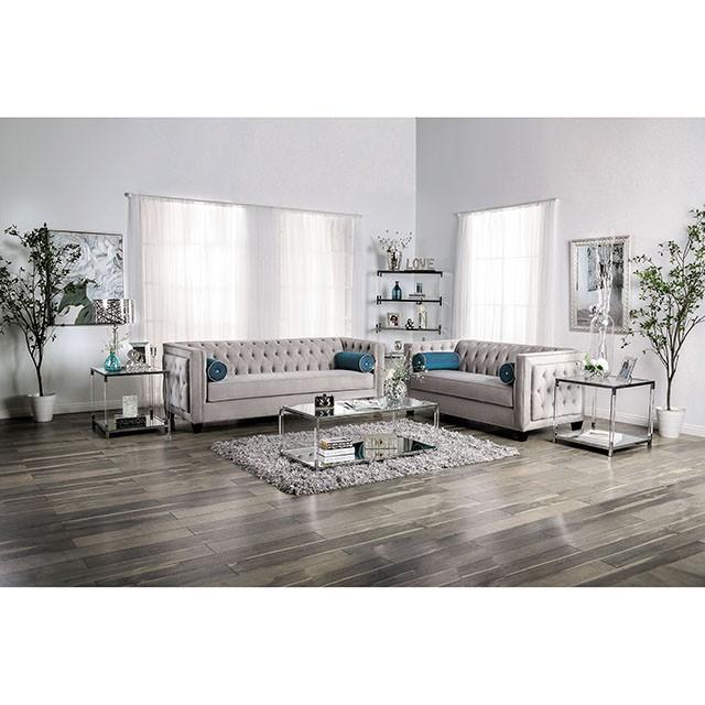 Silvan Gray Sofa - Visions in Furniture (La Mirada, CA)