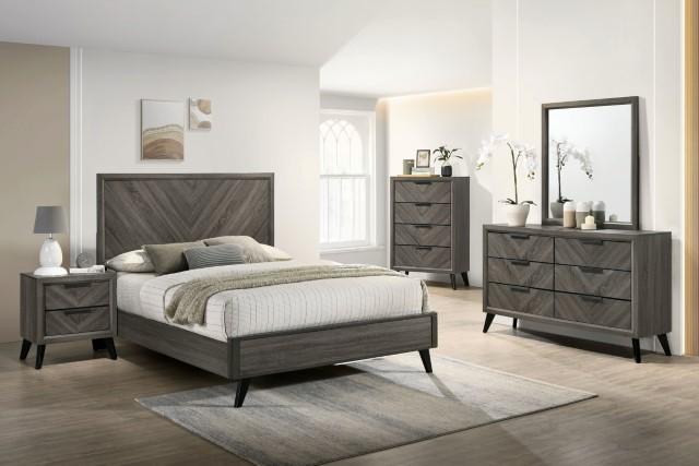 VAGAN Cal.King, E.King, & Queen Bed - Visions in Furniture (La Mirada, CA)