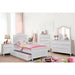 OLIVIA White Night Stand - Visions in Furniture (La Mirada, CA)
