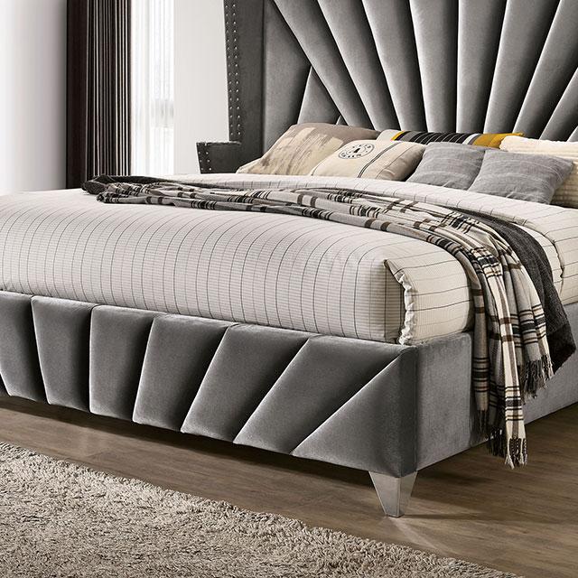 CARISSA E.King Bed - Visions in Furniture (La Mirada, CA)