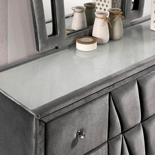CARISSA Cal.King Bed - Visions in Furniture (La Mirada, CA)