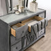 CARISSA E.King Bed - Visions in Furniture (La Mirada, CA)