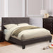 LEEROY Queen & Twin Bed Ivory & Gray - Visions in Furniture (La Mirada, CA)