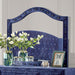 Alzire Black & Blue Mirror - Visions in Furniture (La Mirada, CA)
