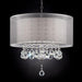 19"H Ceiling Lamp, Hanging Crystal - Visions in Furniture (La Mirada, CA)